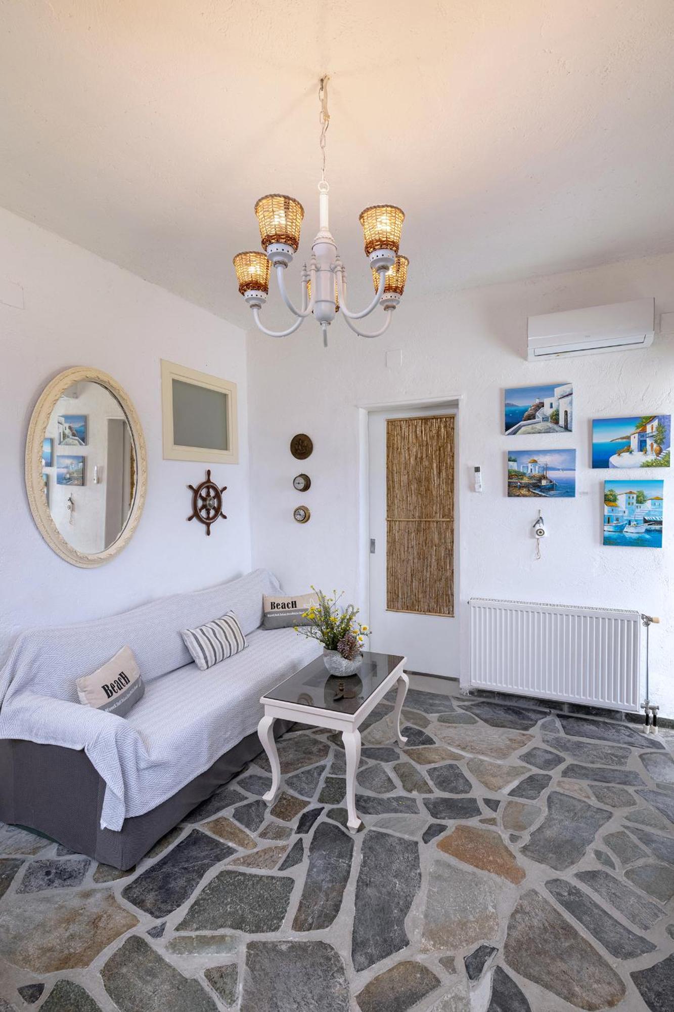 Aegean View - Seaside Apartment In Syros Azolimnos Exterior photo