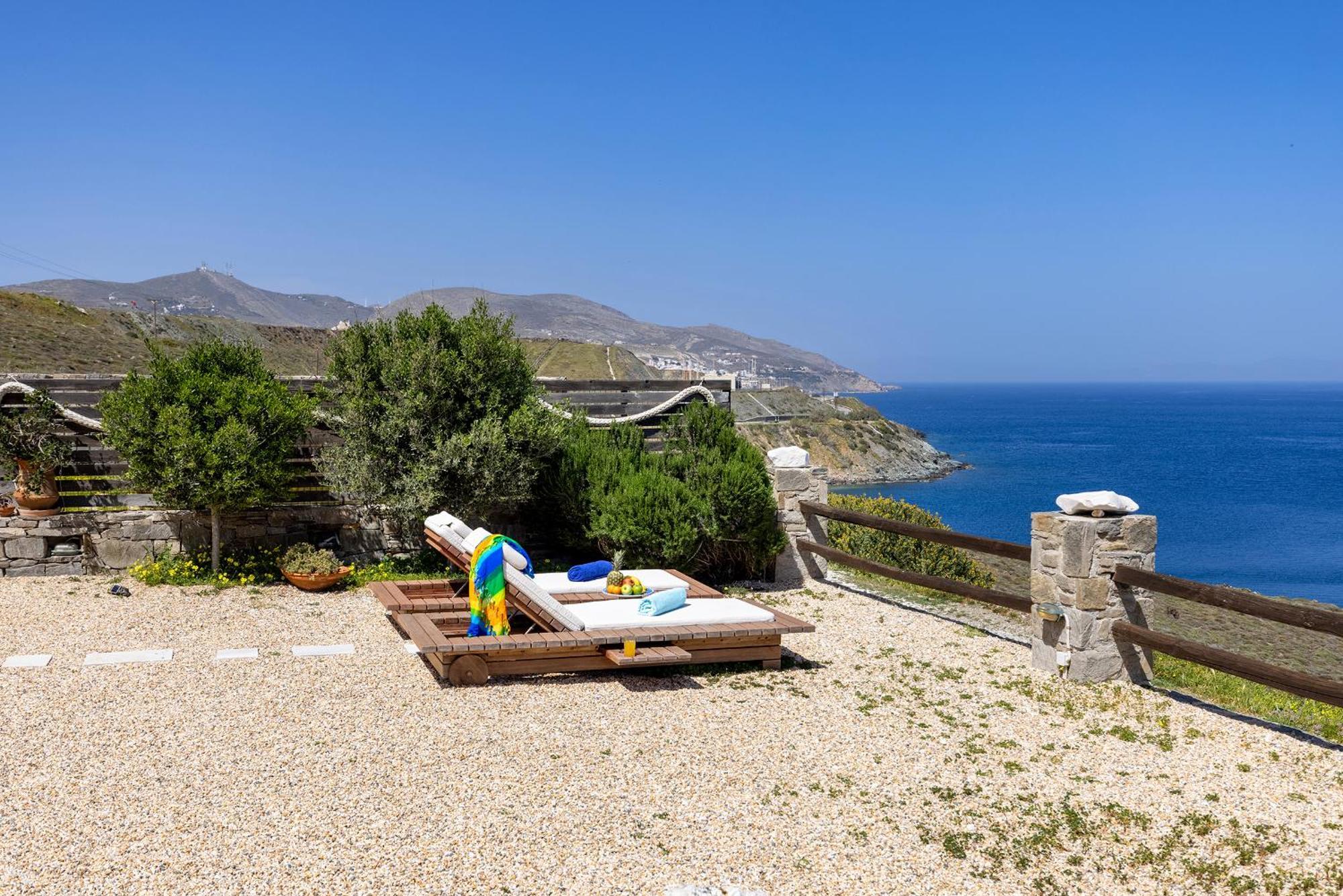 Aegean View - Seaside Apartment In Syros Azolimnos Exterior photo