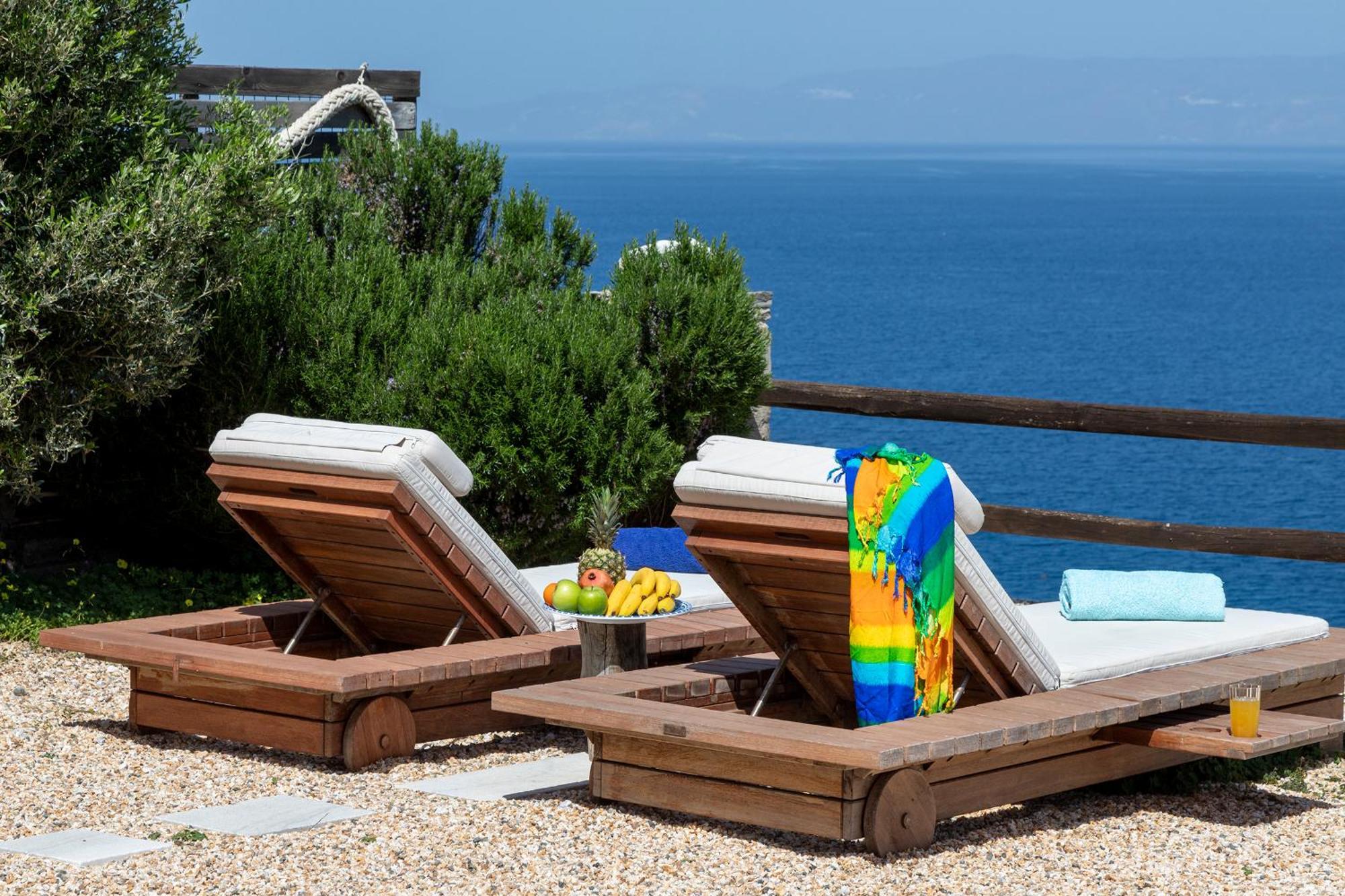 Aegean View - Seaside Apartment In Syros Azolimnos Exterior photo