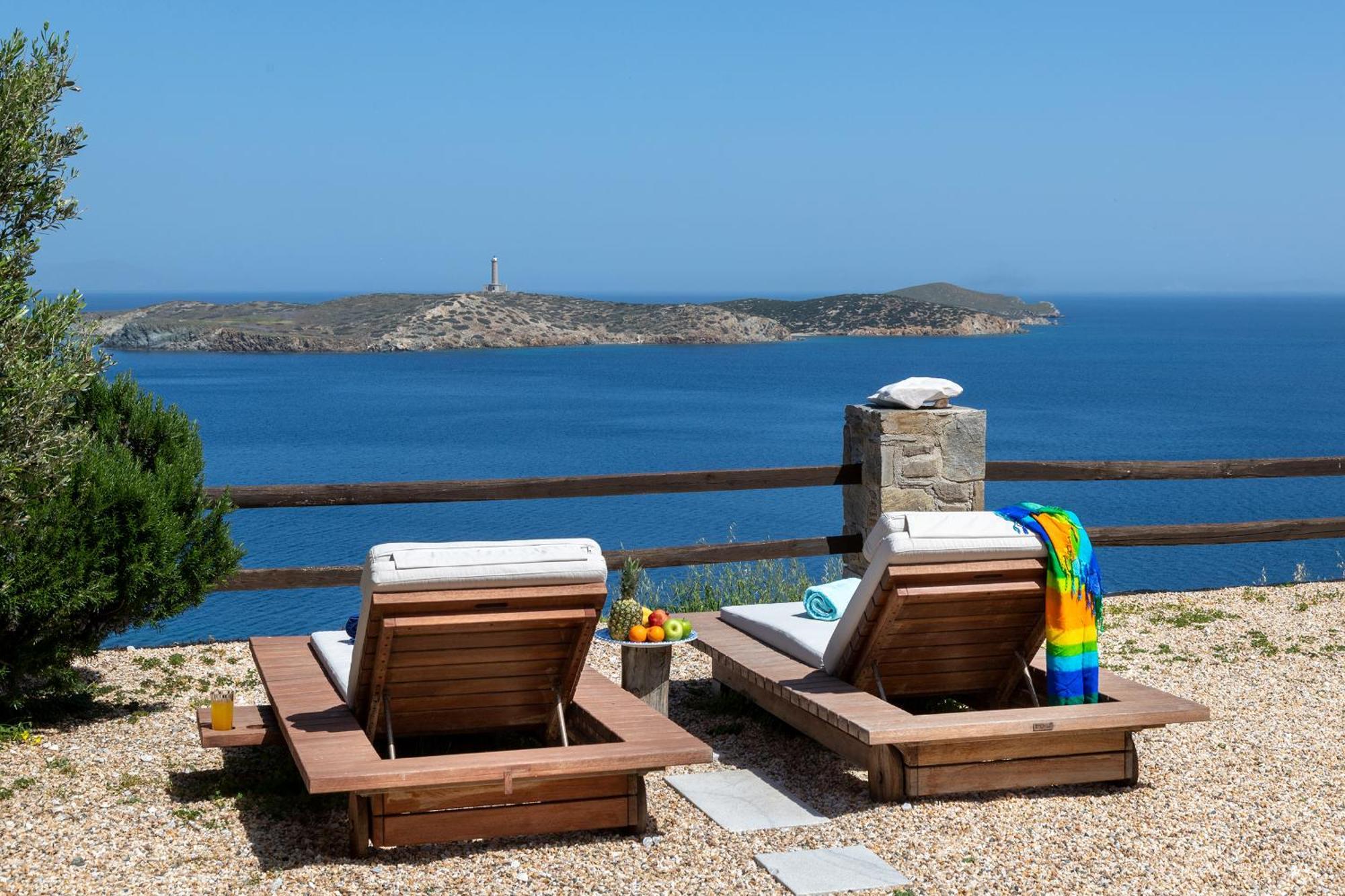 Aegean View - Seaside Apartment In Syros Azolimnos Exterior photo