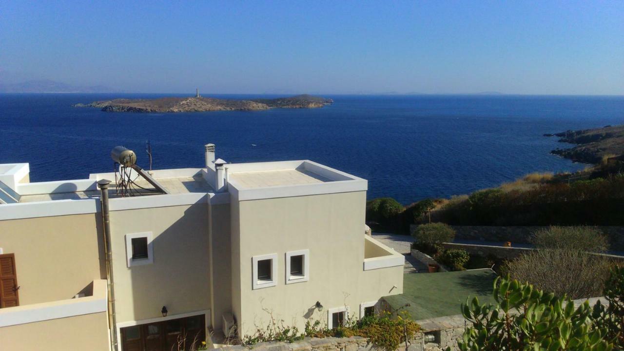 Aegean View - Seaside Apartment In Syros Azolimnos Exterior photo